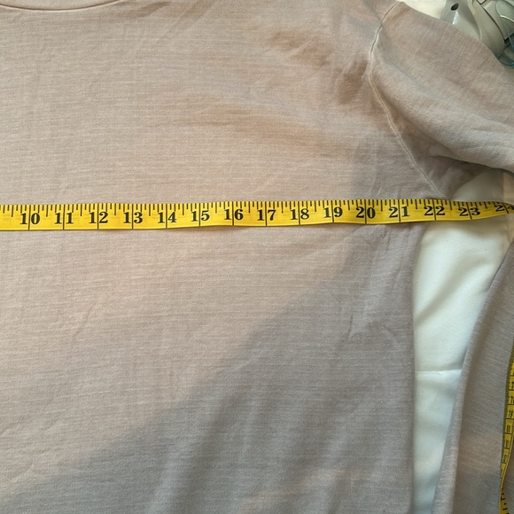 Athleta Eco Wash Cowl Neck Sweatshirt Dress M - Picture 8 of 11